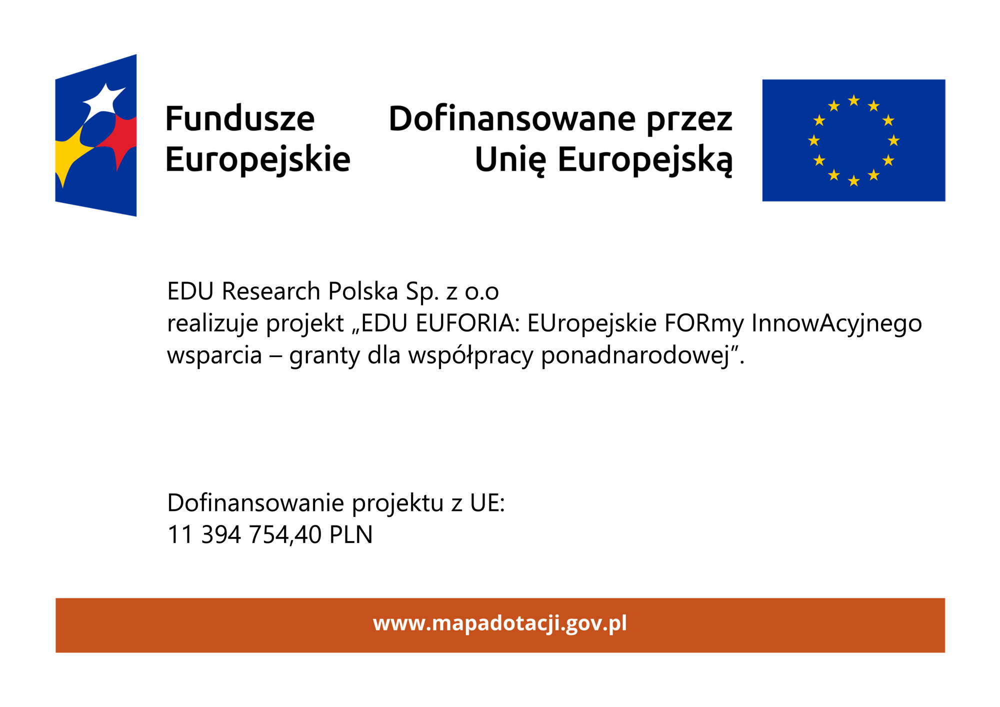 FE plakat A3 FE dla Rozwoju Społecznego